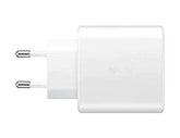 Samsung 45w Superfast Adapter With Type C To C Cable White Charger